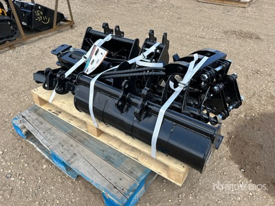 Quantity of (9) 2026 AGT 12EX-ATA Mini Excavator Attachments (Unused)