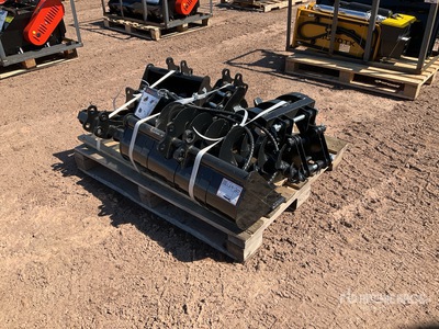 Quantity of (9) 2026 AGT 12EX-ATA Mini Excavator Attachments (Unused)