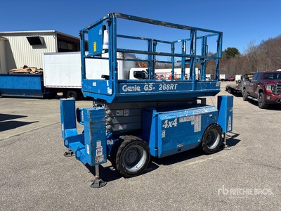 2006 Genie GS-3268 RT 4x4 Dual Fuel Scissor Lift
