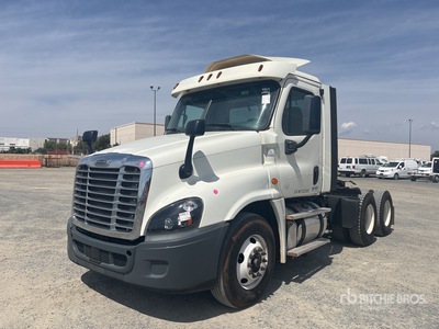 2018 Freightliner Cascadia 125 6x4 T/A Dagcabine Trekker
