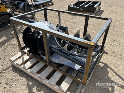 2026 Mower King SSECAG-Y 41 in Skid Steer Auger (Unused)