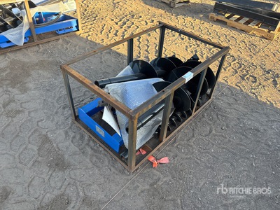 2026 Mower King SSECAG-Y Skid Steer Auger (Unused)