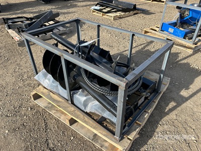 2026 Mower King SSECAG-Y 40 in Skid Steer Auger (Unused)