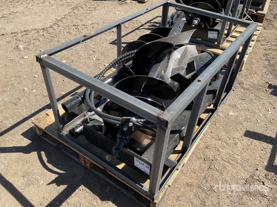 2026 Mower King SSECAG-Y Skid Steer Auger (Unused)