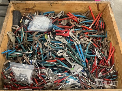 (5) Crates of Assorted Hand Tools