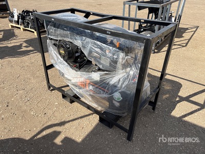 2026 AGT AC Skid-Mounted 40 gal Air Compressor (Unused)