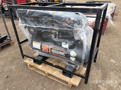 2026 AGT AC Skid-Mounted 40 gal Air Compressor (Unused)