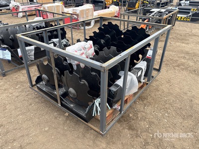 2026 AGT SSDH72 72 in Skid Steer Disc Harrow (Unused)