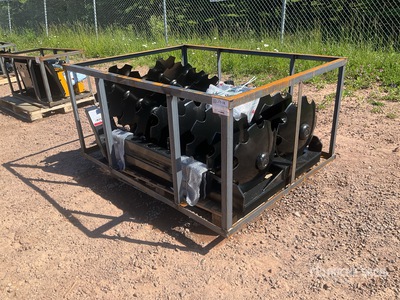 2026 AGT SSDH72 72 in Skid Steer Disc Harrow (Unused)