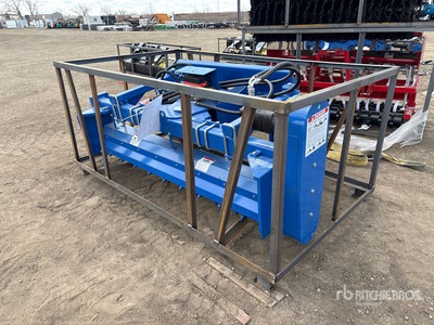 2026 Top Cat SSSCR72 72 in Skid Steer Power Rake (Unused)