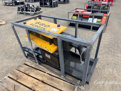 2026 AGT PD680-PZ Skid Steer Post Driver (Unused)