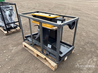 2026 AGT PD680-PZ 44 in Skid Steer Post Driver (Unused)