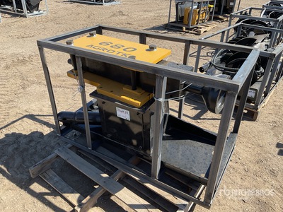 2026 AGT PD680-PZ Skid Steer Post Driver (Unused)