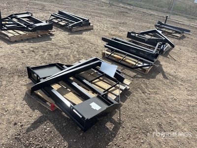 Quantity of (4) 2026 AGT SSCPF48-4400-HFF 48 in Skid Steer Forks (Unused)