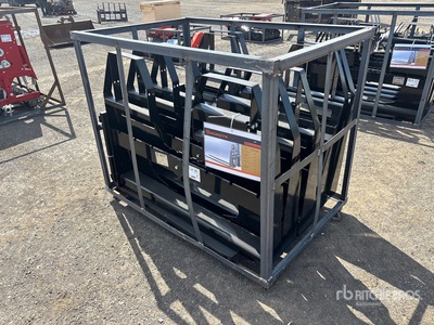 Quantity of (5) 2026 AGT SSCPF42-2200-WFF 42 in Skid Steer Forks (Unused)