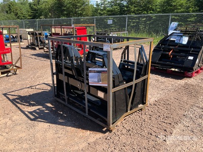 Quantity of (5) 2026 AGT SSCPF42-2200-WFF 42 in Skid Steer Forks (Unused)