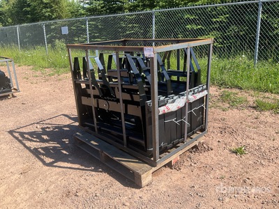 Quantity of (5) 2026 AGT SSCPF42-2200-WFF 42 in Skid Steer Forks (Unused)