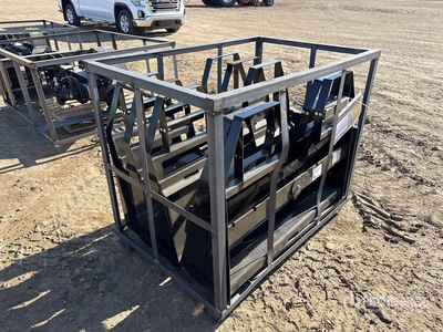 Quantity of (5) 2026 AGT SSCPF42-2200-WFF 42 in Skid Steer Forks (Unused)