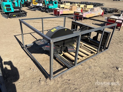 2026 Top Cat ECSSSTG200 45 in Skid Steer Stump Grinder (Unused)