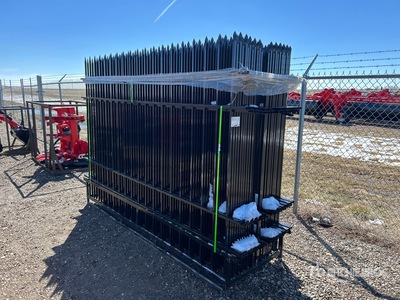 Quantity of (24) 2026 AGT 10FWIF24 10 ft x 7 ft Powder Coated Schermen (Unused)