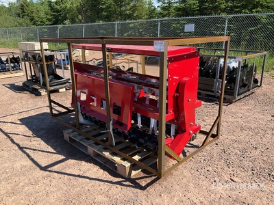 2026 AGT STSD10 64 in 3-Point & Skid Steer Seeder (Unused)