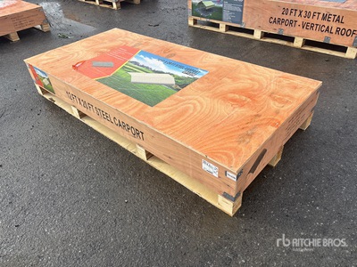 2025 Agriquip CP1220 12 ft x 20 ft Carport (Unused)