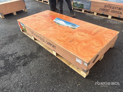 2025 Agriquip CP1220 12 ft x 20 ft Carport (Unused)
