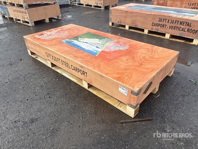 2025 Agriquip CP1220 12 ft x 20 ft Carport (Unused)