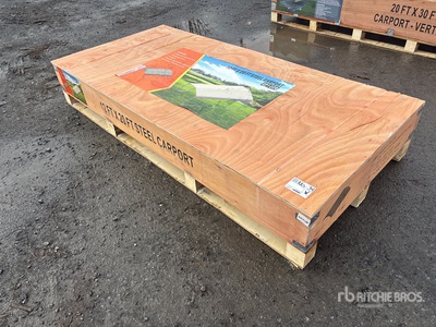 2025 Agriquip CP1220 12 ft x 20 ft Carport (Unused)