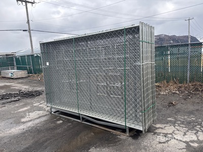 Quantity of (20) 2025 GLCF1006 10 ft x 6 ft Chain Link Temporary Clôture du site (Unused)
