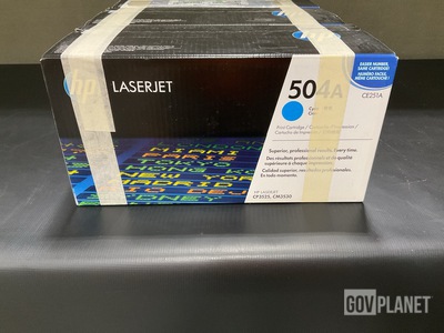 (15) HP CE251A Print Cartridges