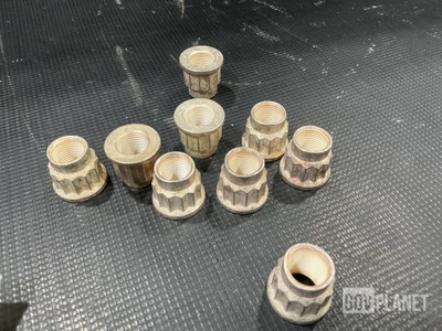 (20) SPS Technologies HS4767-1018M Double Hexagon Self-Locking Nuts