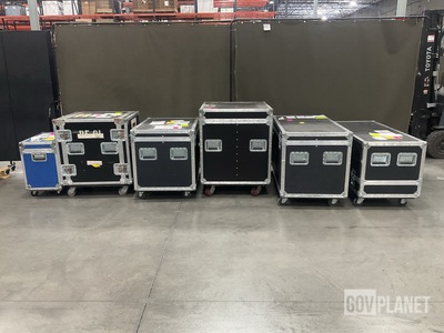 (6) Assorted Storage Cases
