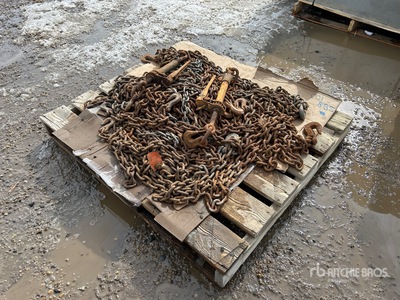 Quantity of Chains & Binders ورش و مخازن متنوعة