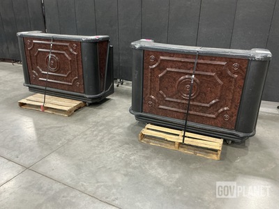 (2) Cambro Portable Bars
