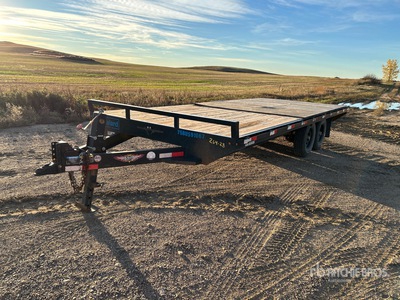 2022 H & H 20 ft T/A Trailer utilitario