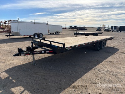 2022 H & H 24 ft T/A Plant Trailer