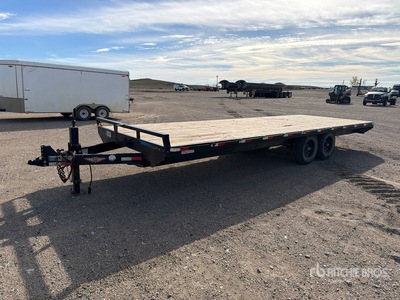 2022 H & H 24 ft T/A Plant Trailer