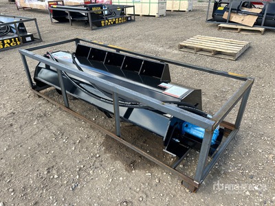 2026 Mower King ECSSTR072 72 in Skid Steer Tiller (Unused)