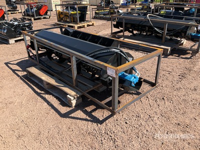 2026 Mower King ECSSTR072 72 in Skid Steer Tiller (Unused)