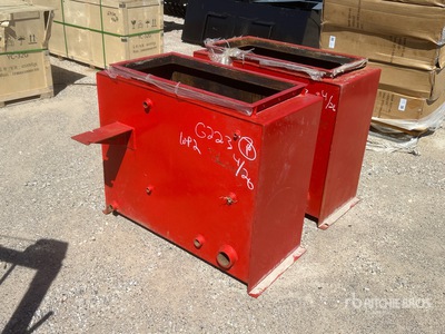 Quantity of (2) 100 gal Steel Zbiornik (Unused)