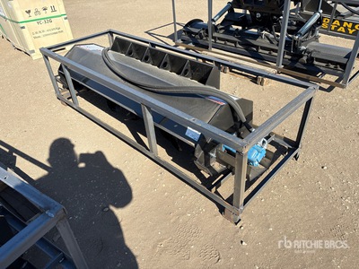 2026 Mower King ECSSTR072 72 in Skid Steer Tiller (Unused)
