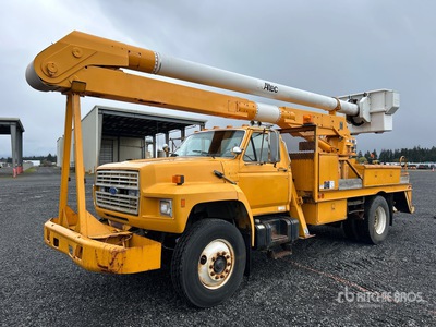 1987 Altec AA-600 50 ft on 1987 Ford F8000 4x2 Bucket Truck