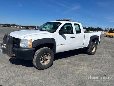 2007 Chevrolet Silverado 1500 4x4 Extended Cab Pickup