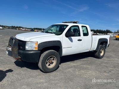 2007 Chevrolet Silverado 1500 4x4 Extended Cab Pickup