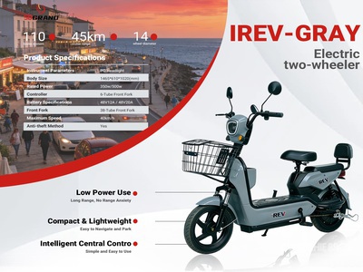 2026 SDGRAND IREV-GRAY Electric Scooter (Unused)