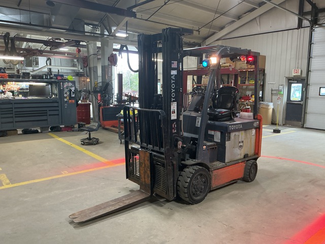 2020 Toyota 8FBCU30 5180 lb Electric Forklift