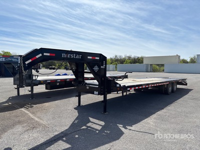 2024 Norstar 30 ft T/A Equipment Trailer