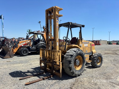 2015 Harlo HP6500 6500 lb 4x4 Rough Terrain Forklift