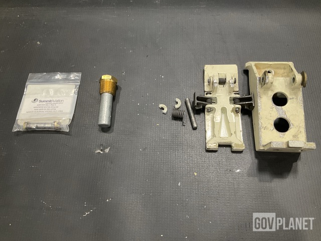 (2) Aircraft Bolt Blanks, (1) Mortise Latch & Assorted Items